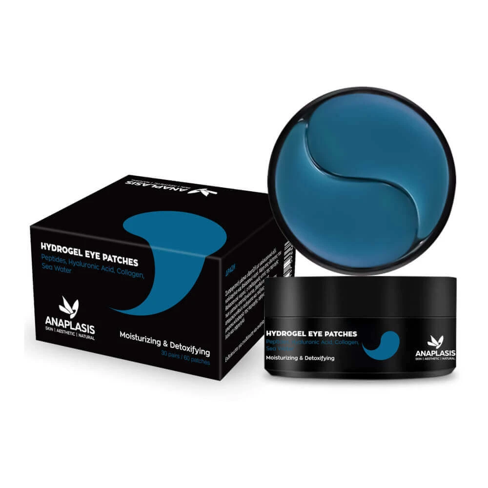 Anaplasis | Blauwe Ooglapjes Hydraterend & Ontgiftend | 30 paar