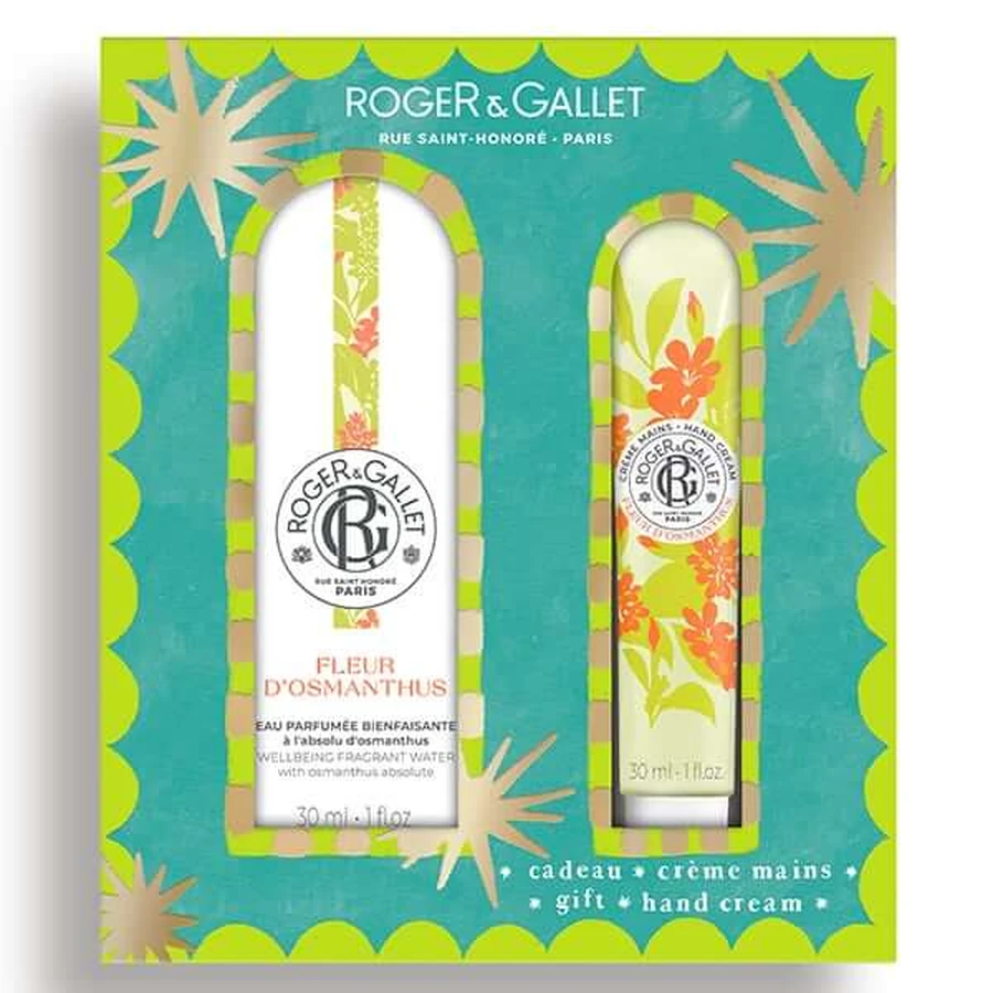 Roger&amp;Gallet | Promo Fleur d'Osmanthus Wellbeing Woda perfumowana 30ml &amp; Krem do rąk 30ml | 1 zestaw: ceny i cechy