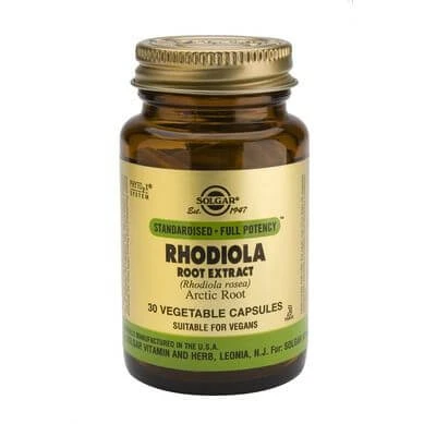Solgar Rhodiola Wortel Extract 60 cps vegetarisch