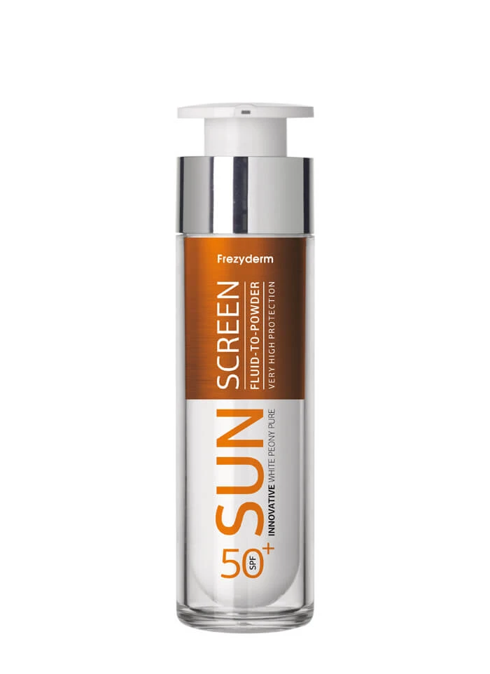 Frezyderm Zonnebrandcrème Vloeibaar tot Poeder SPF50+