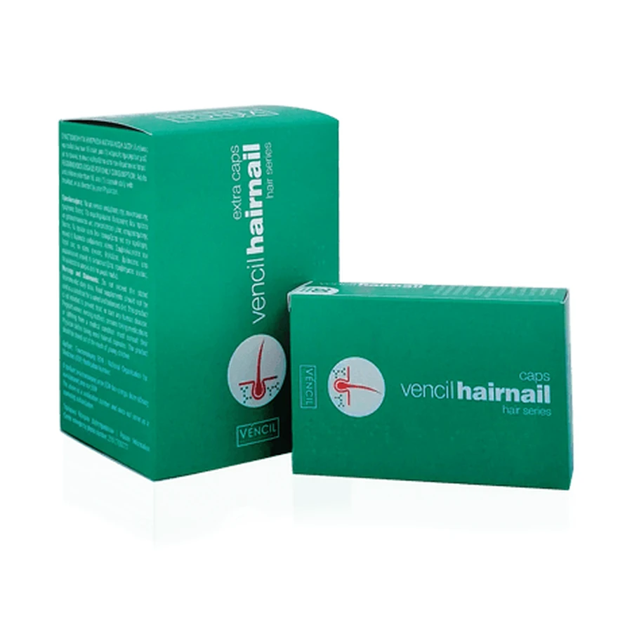 Vencil Hairnail | Suplemento para Cabello, Uñas y Piel | 30cápsulas
