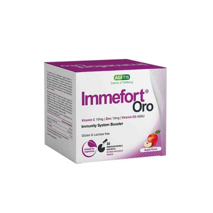 Agetis | Immefort Oro | 30 Apple Flavoured sachets