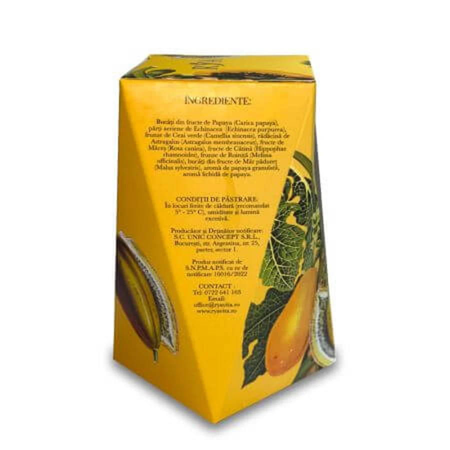 Tee zur Stärkung des Immunsystems mit Papaya, 60 g, Rya Vita