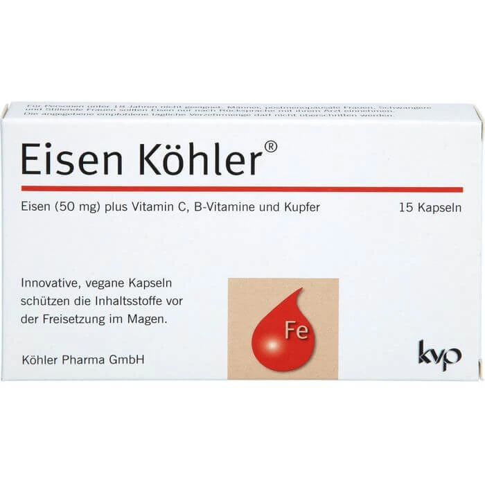 EISEN KÖHLER Capsules 15 Capsules