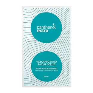 PANTHENOL Extra Exfoliërende Gezichtscrème met Vulkanische Lavakorrels 2x8ml