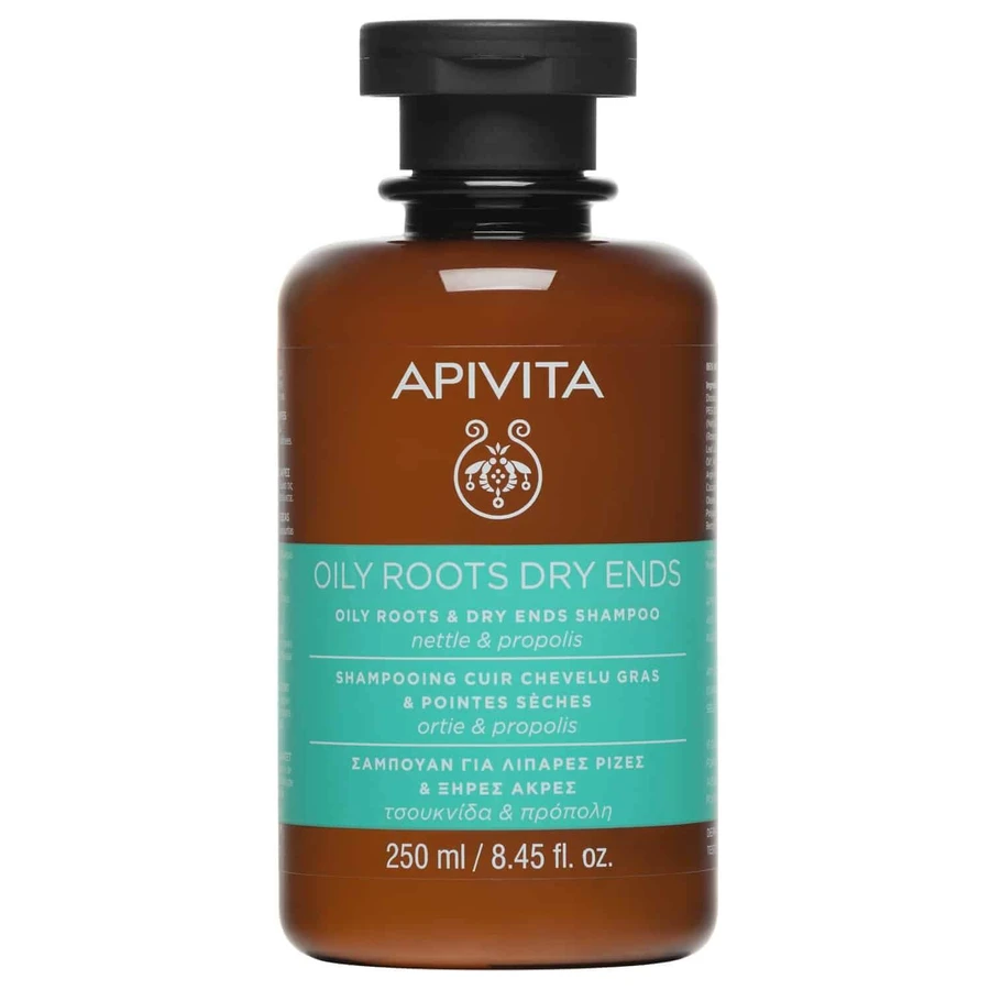 APIVITA Balancing Shampoo for Oily Roots & Dry Roots with Nettle & Propolis 250ml