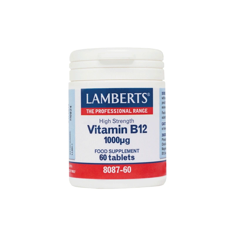 LAMBERTS Vitamine B12 1000μg 60 tabletten