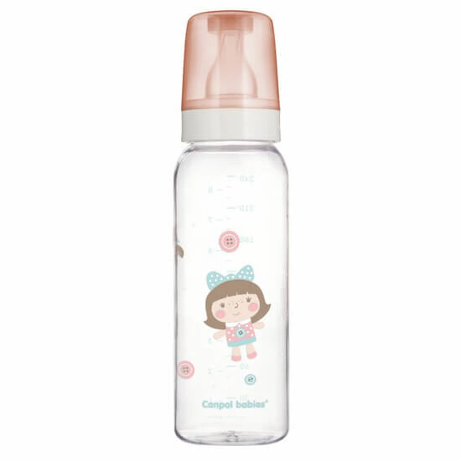 Biberon di design in vetro, 240 ml, Canpol