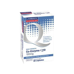 LAMBERTS Coenzima Q10 100mg 60 Cápsulas