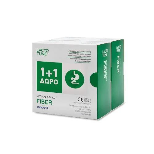 INNOVIS Lactotune Vezelsupplement voor verlichting van constipatie 14 sachets x 3gr 1 + 1 GIFT
