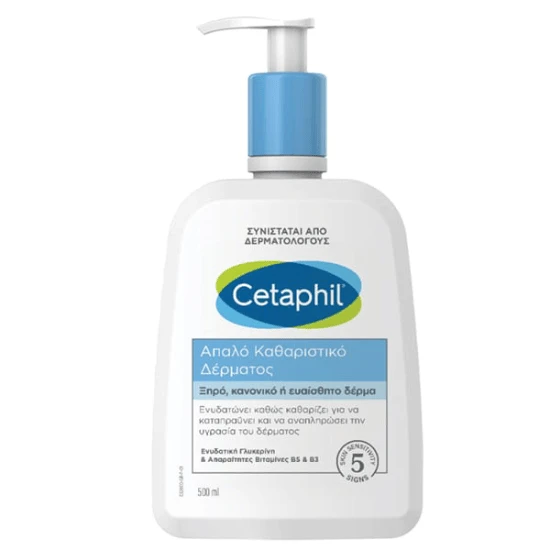 CETAPHIL Milde Huidreiniger, Milde Huidreiniger voor Alle Huidtypen 500ml