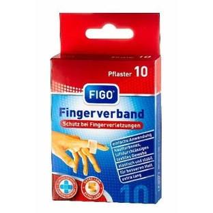 FIGO Pflaster-Strips Pads Zelfklevende Microfractuur Vinger Pads 10 stuks.