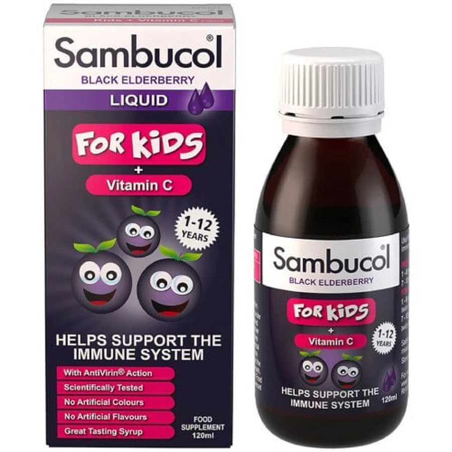 SAMBUCOL Kindersirup zur Unterstützung des Immunsystems 120ml