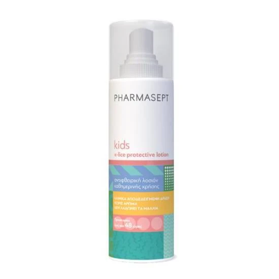 PHARMASEPT Kids X-Lice Beschermende Lotion Antiluizenlotion voor kinderen zonder parfum 100ml