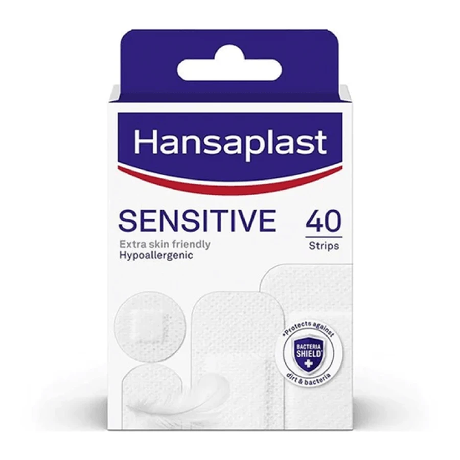 HANSAPLAST Sensitive Hypoallergeen 14x19mm + 6x30mm 40 st.