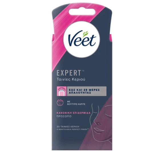VEET Koude Was Gezichtshaarverwijdering 20 stuks