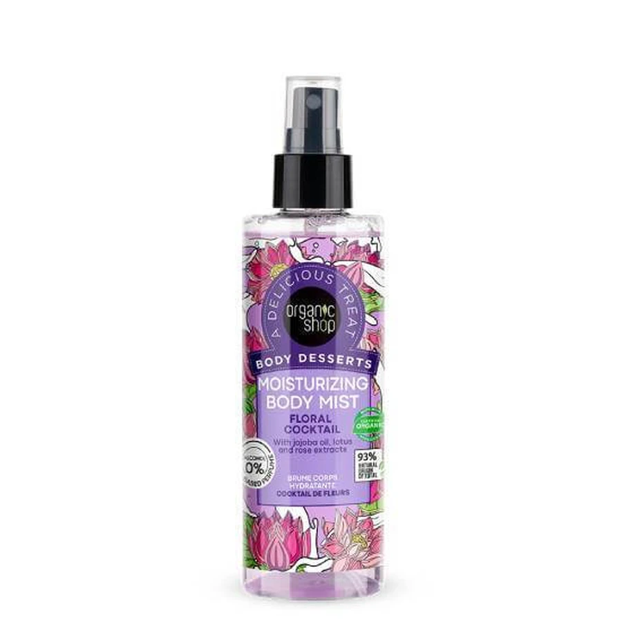 ORGANIC SHOP Body Desserts Floral Cocktail Hydraterende Body Mist 200ml