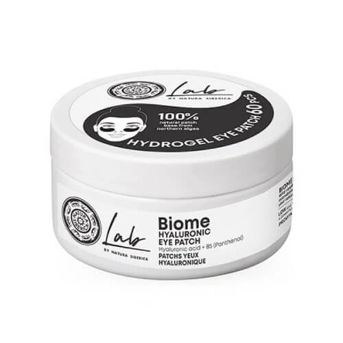 NATURA SIBERICA LAB Biome Hyaluron oogpatches met Hyaluron 60 stuks.