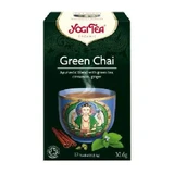 YOGI TEA Té Verde Chai Ecológico para el Rejuvenecimiento 17 bolsitas 30.6gr
