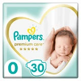PAMPERS Premium Care Micro Größe 0 [<3kg] 30 Windeln