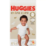 Huggies Extra Care Mega Diaper Size 4, 8-14 kg, 60 pcs