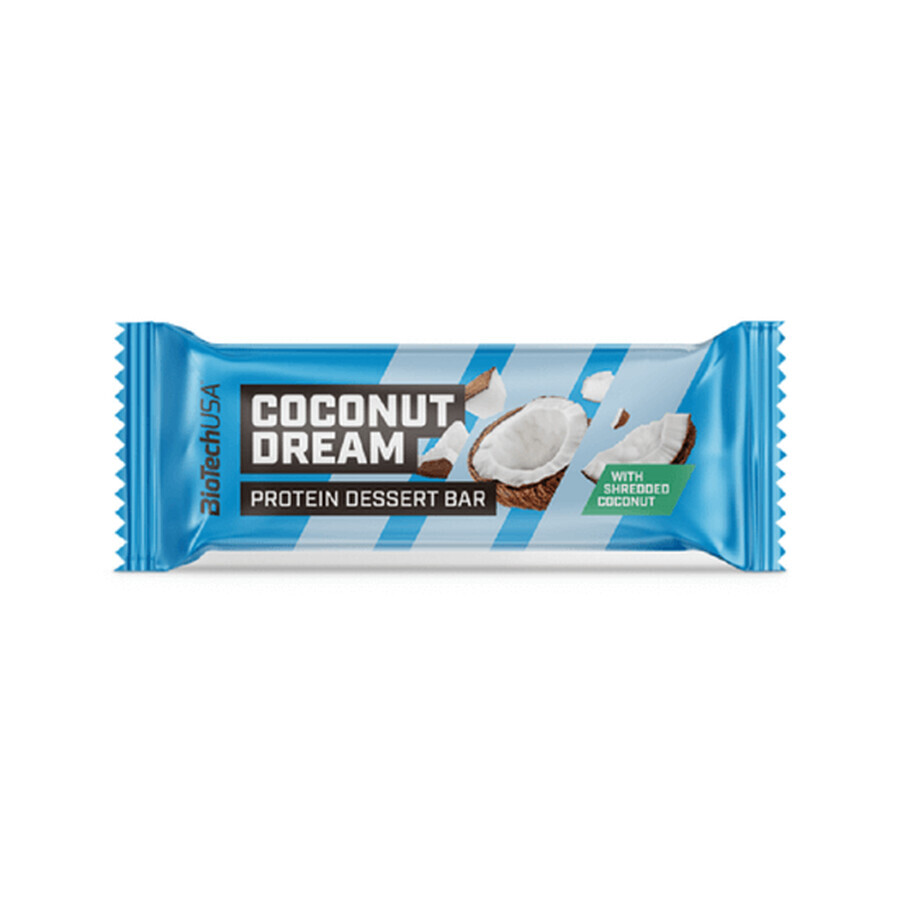 Barre protéinée à la crème de coco, 50 gr, BioTech USA