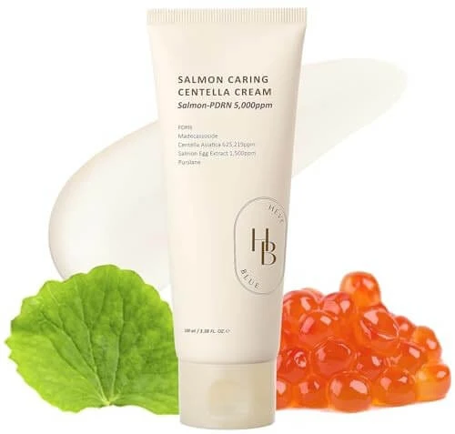 HEVEBLUE - Zalm Verzorgende Centella Crème, 100ml