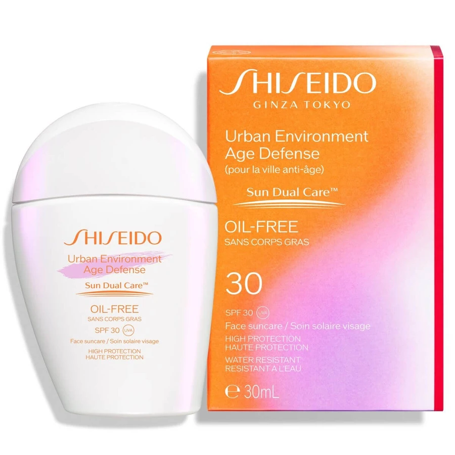 Shiseido Urban Environment Oil-Free Suncare Emulsion SPF30 30ml: ceny i cechy