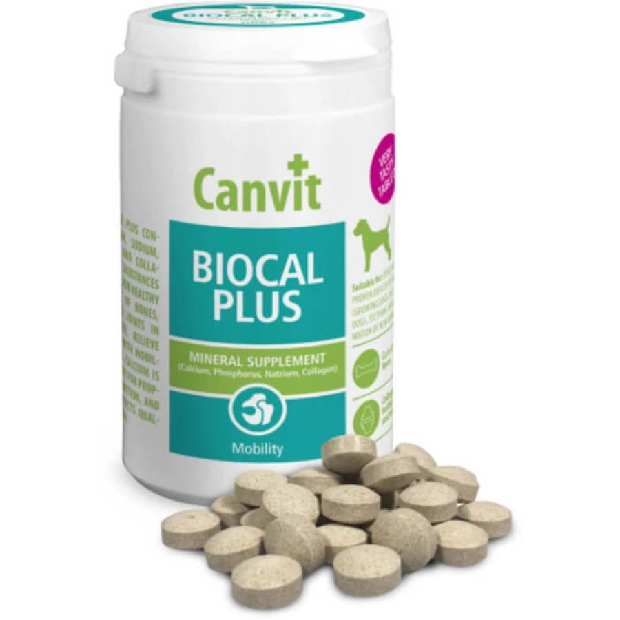 Supliment nutritiv pentru câini Canvit Biocal Plus cu Minerale 1000 gr