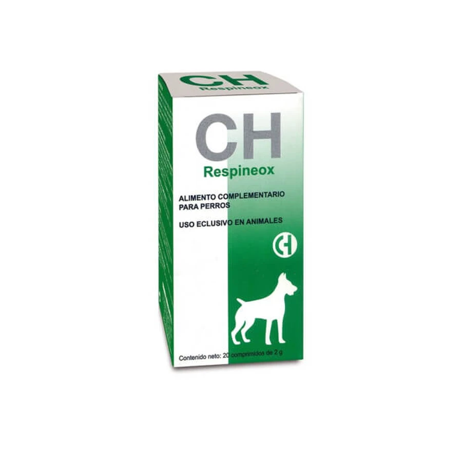 CH Respineox Voedingssupplement voor honden - middelgrote tot grote rassen 20 tbl