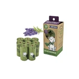 Hygiënezakjes voor honden - set 8 rollen x 15st - Lavendel