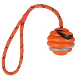Trixie, gewellter Gummiball für Hunde, 6cm, mehrfarbig