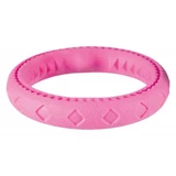 Trixie, schwimmendes Ringspielzeug für Hunde, Gummi, 17cm, multicolor