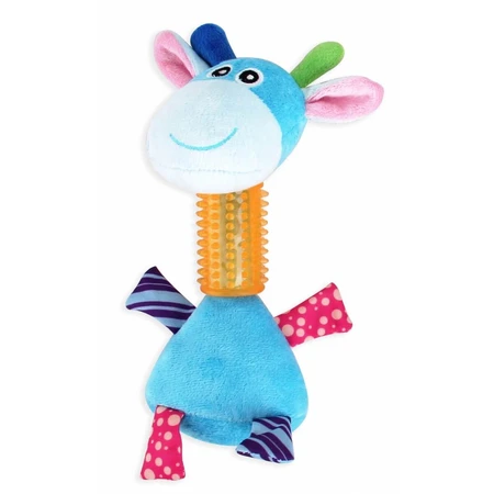 PAWISE Giraffe, pluche speelgoed honden, S-L, pluche, pluche, bijtvoeding, fysieke activiteiten, veelkleurig