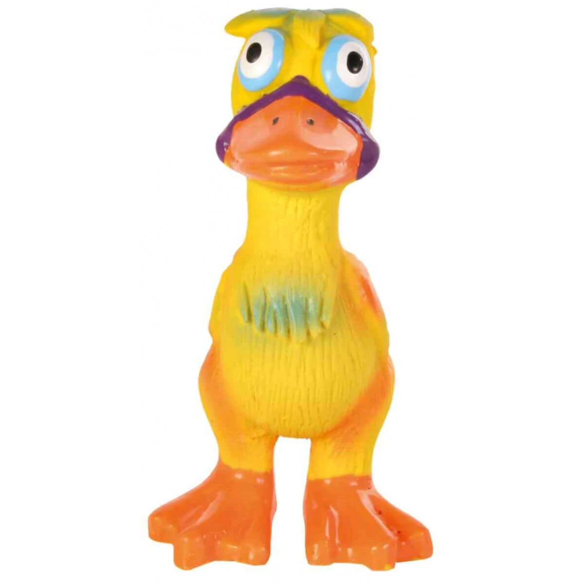Trixie, dierenspeeltje voor honden, met geluid, latex, 11cm, veelkleurig