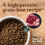 TASTE OF THE WILD High Prairie Puppy, Bison en Venison, graanvrij droogvoer voor jonge honden, 2kg