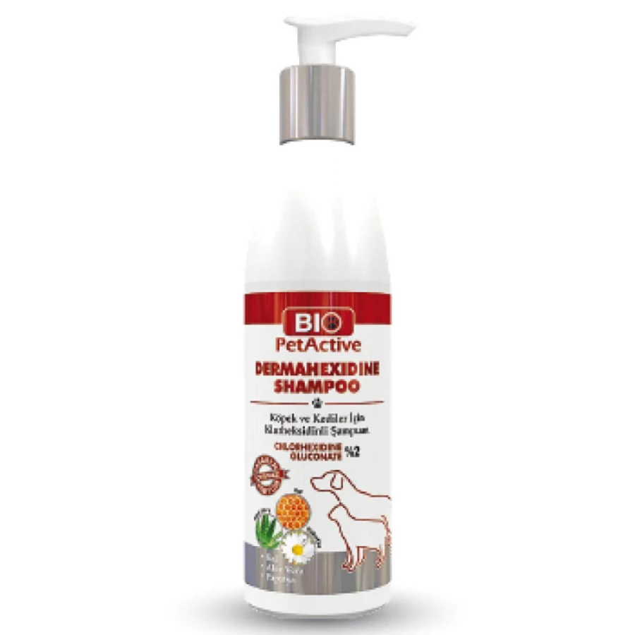 BIO PETACTIVE Dermahexidine, shampoo for dogs, bottle, 250ml