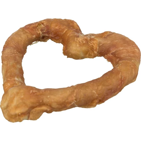 TRIXIE Dentafun Heart, XS-XL, Pollo, sacchetto di ricompensa per cani senza cereali, 125g