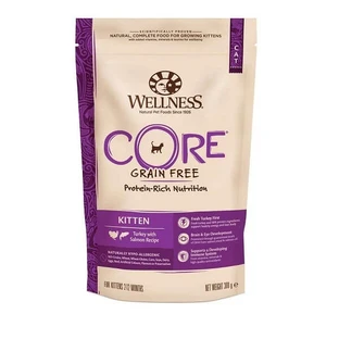 Wellness Core Kitten Droogvoer met kalkoen en zalm, 300 g