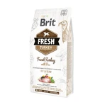 BRIT Fresh Fit & Slim Adult S-XL, kalkoen met erwten, graanarm droogvoer voor honden, gewichtsbeheersing, 2,5kg