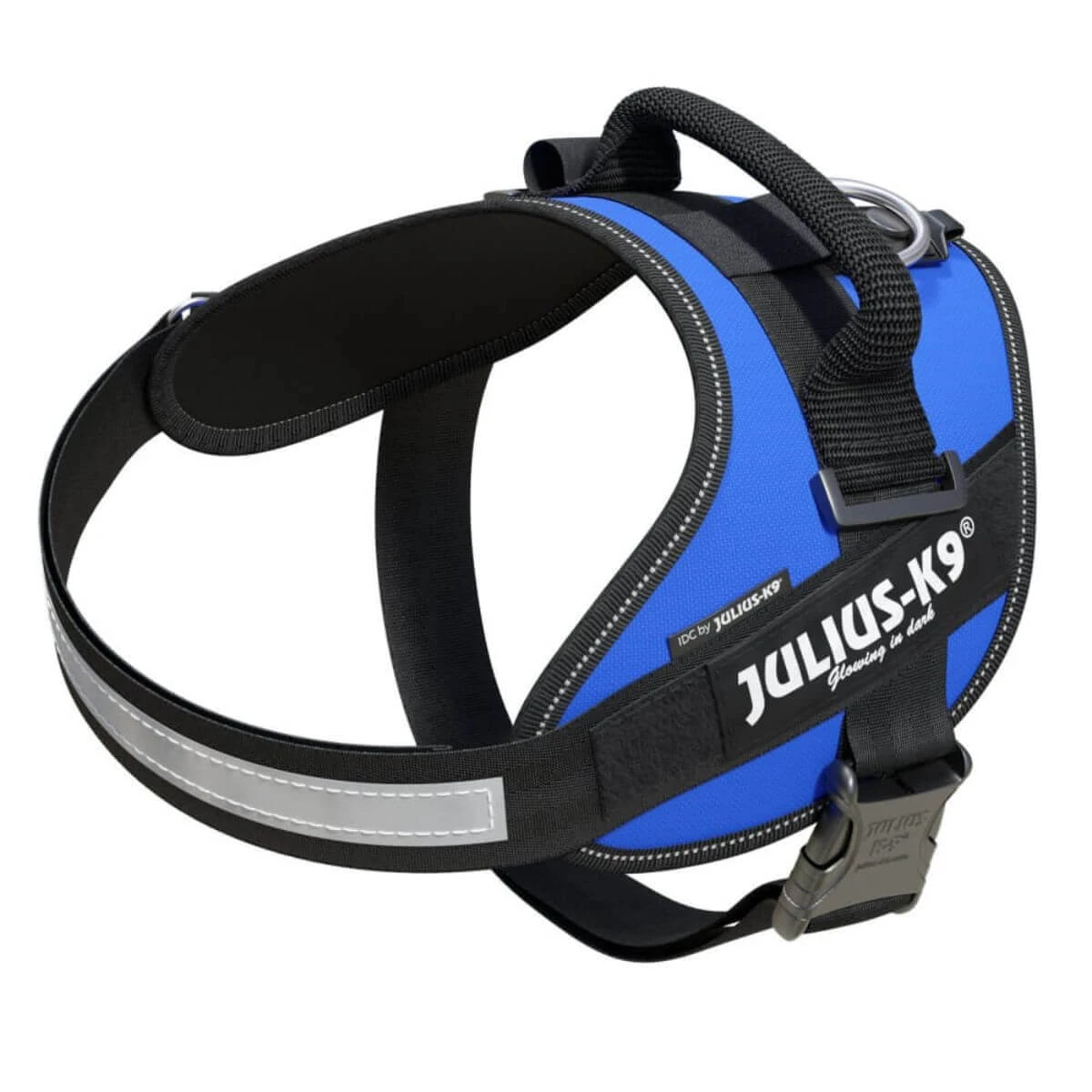 JULIUS-K9 IDC Power, hondentuig, M, 14-25kg, blauw