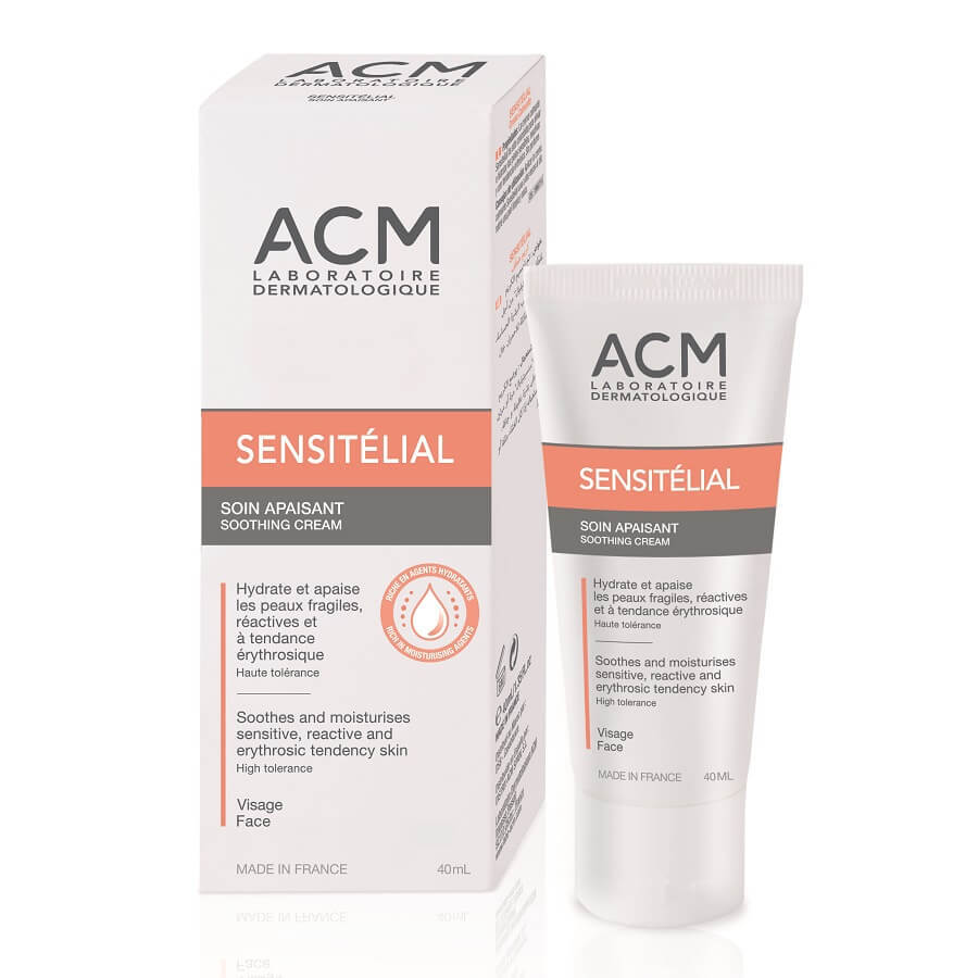 Crème apaisante Sensitelial, 40 ml, Acm