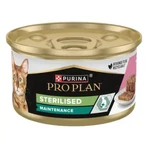 PURINA Pro Plan Sterilized Onderhoud, Tonijn en Zalm, natvoer voor gesteriliseerde katten, (pate), 85g, 85g