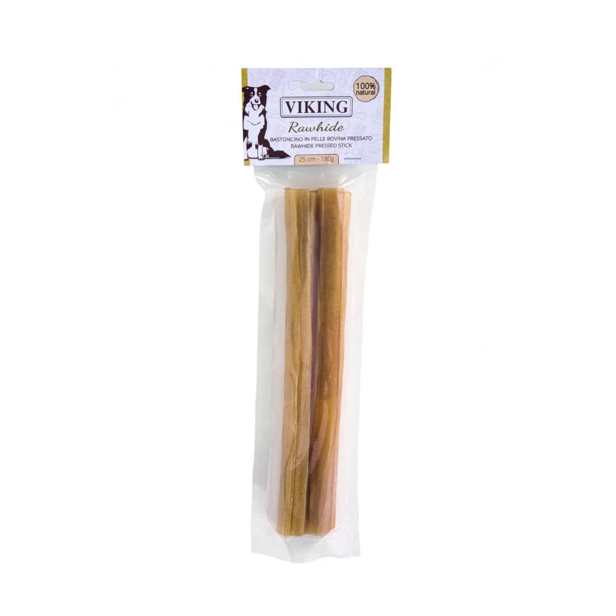 LEOPET Viking Viking gepresstes Leder Baton, L-XL, Rindfleisch, getreidefreie Belohnungsbeutel Hunde, 180g