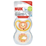 M3 Space Silikon-Schnuller, 2 Stück, 18-36 Monate, Nuk