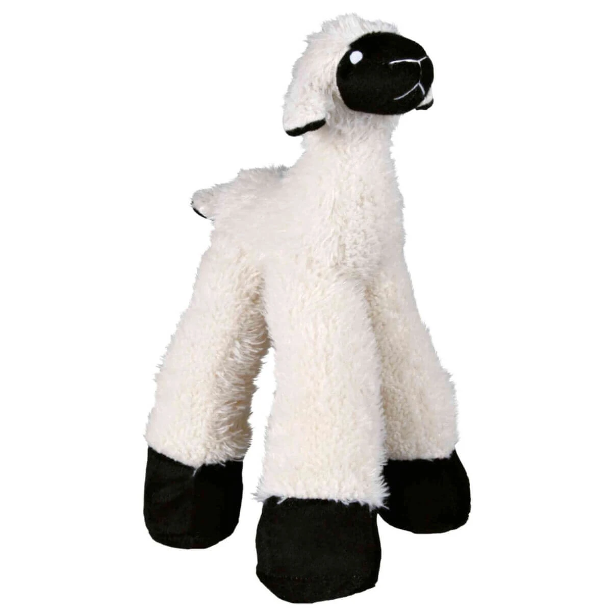 Trixie, langbenig lammetjesspeeltje voor honden, met geluid, pluche, 30cm, veelkleurig