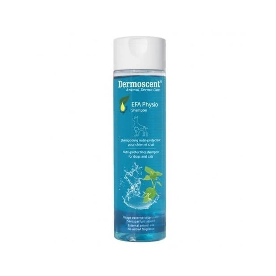 Shampoo for Dogs and Cats, Dermoscent EFA Physio, 200 ml