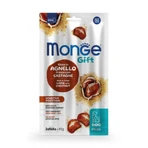MONGE Gift Gevoelige Spijsvertering, XS-XL, Honing en Kastanjes, functioneel graanvrij beloningszakje voor honden, spijsverteringsstelsel, 45g