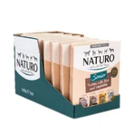 NATURO Low Grain Senior, XS-L, Indyk i Warzywa, mokra karma dla seniorów o niskiej zawartości zbóż, w galarecie, 400g: ceny i cechy