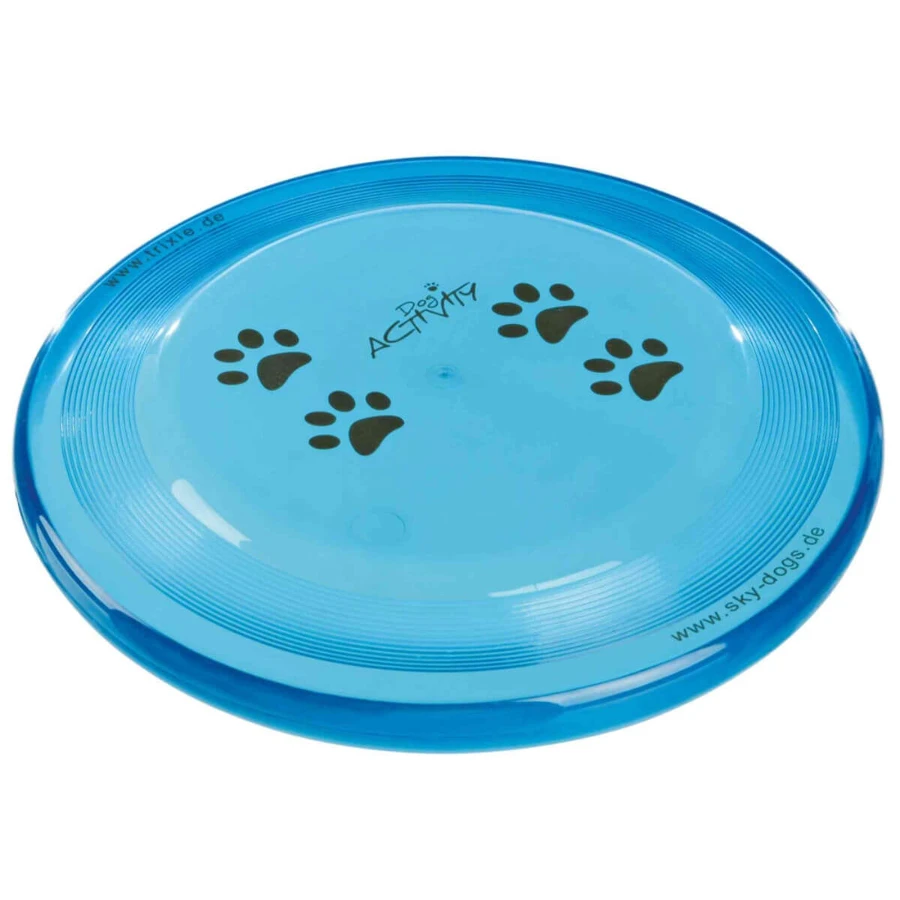 TRIXIE Activity, disco frisbee giocattolo, cani, plastica, 19 cm, multicolore